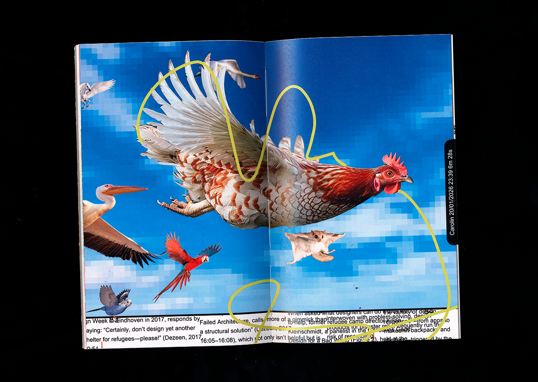 Doublespread collabbook